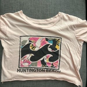 Billabong cropped tee